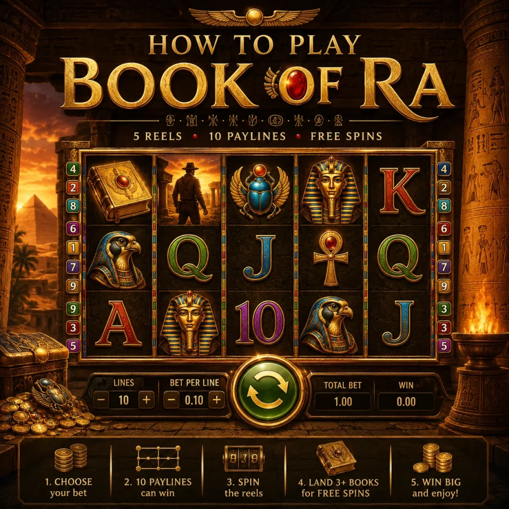 How to Play Book of Ra