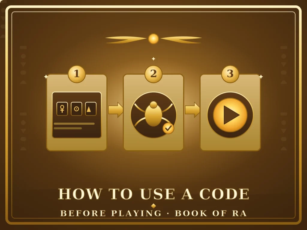 How to Use a Book of Ra Code Before Playing