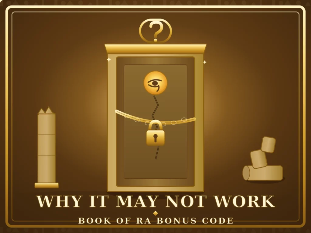 Why a Book of Ra Bonus Code May Not Work